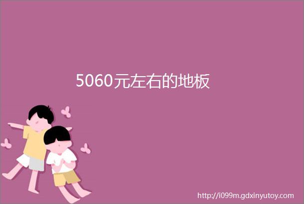 5060元左右的地板